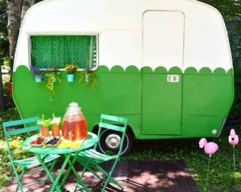 Vintage Camper Makeover Reveal!!