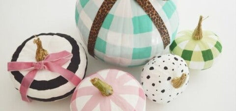 Plaid Pumpkins DIY Guide. Add a Fall Twist to Your Decor