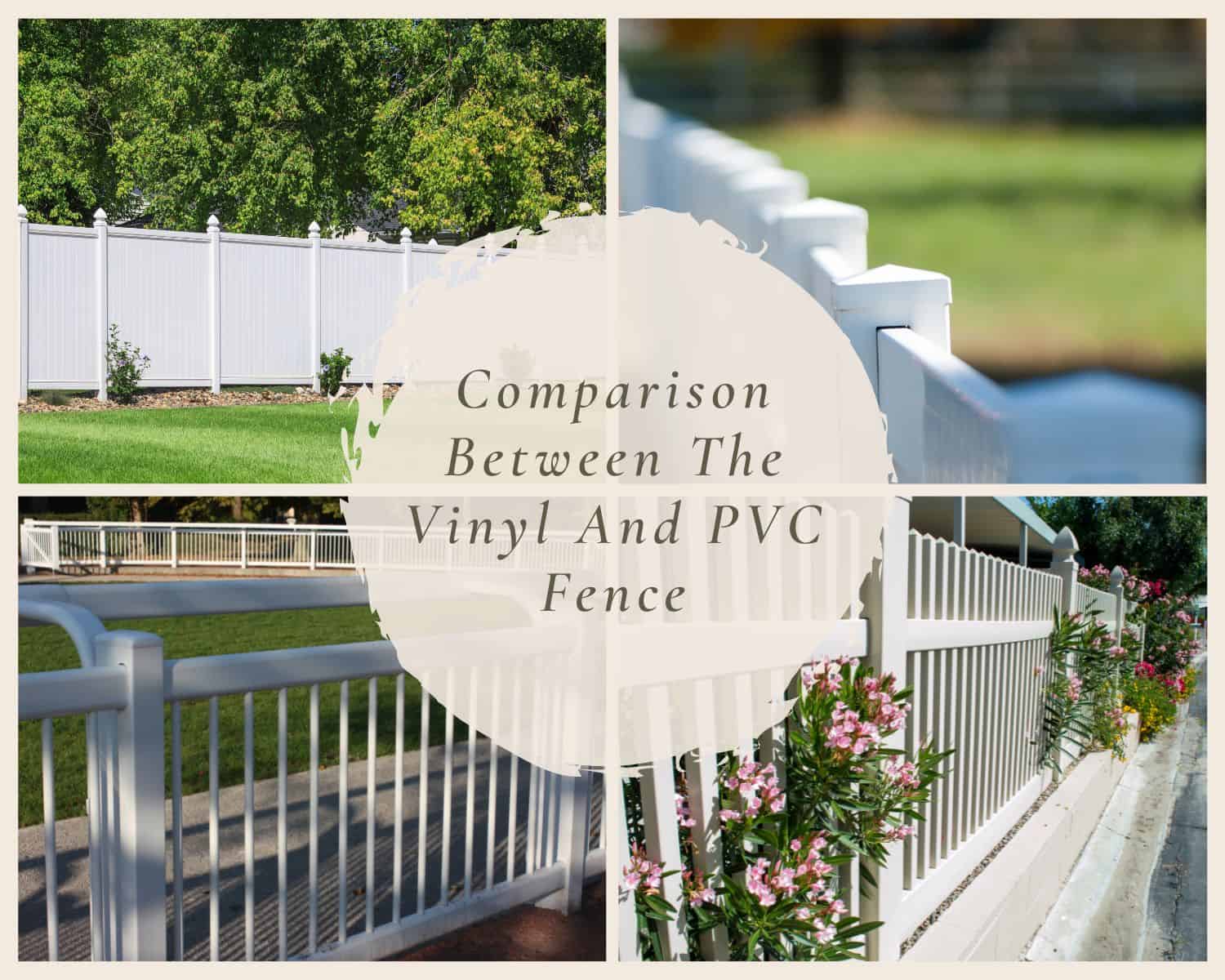 vinyl vs pvc fences