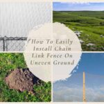 How To Easily Install Chain Link Fence On Uneven Ground