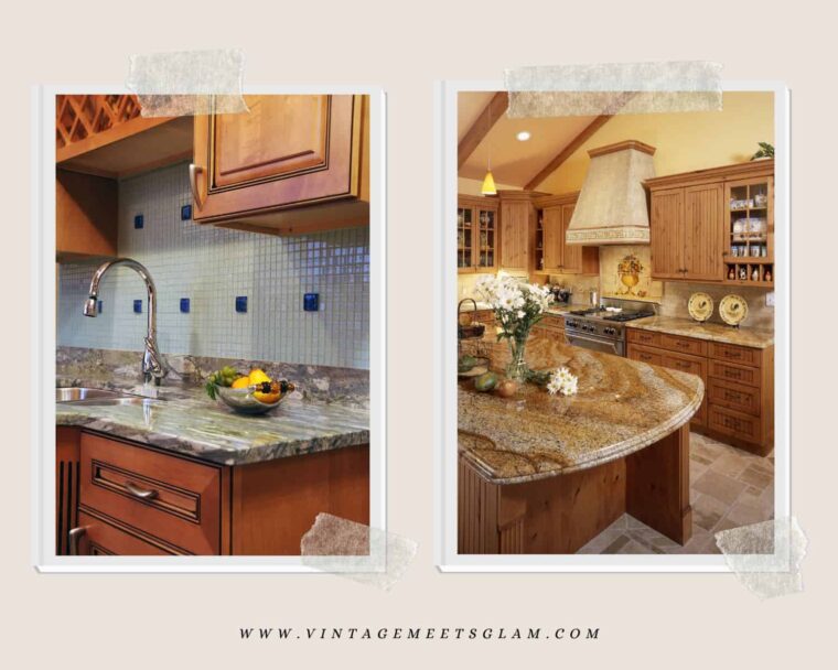 Colors that Match Brown Granite Kitchen Cabinets