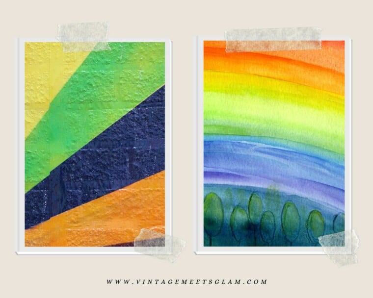 Learn how to Properly Paint a Rainbow on your Wall