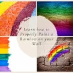 Learn how to Properly Paint a Rainbow on your Wall