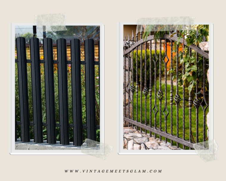 iron vs aluminum fences