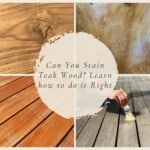 stain teak wood
